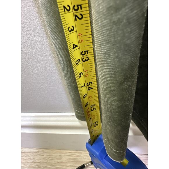 Arbor Velvet Maxi Wrap Dress S Sage Green Bridesmaid Holiday Formal - Picture 7 of 7